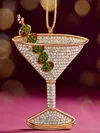 Baublebar Pitted And Poured Martini Ornament In Gold