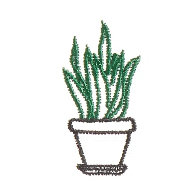 Baublebar Plant Icon In Green