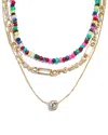 Baublebar Portia Layered Pendant Necklace, 19 In Multi