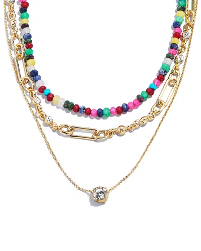 Baublebar Portia Layered Pendant Necklace, 19 In Multi