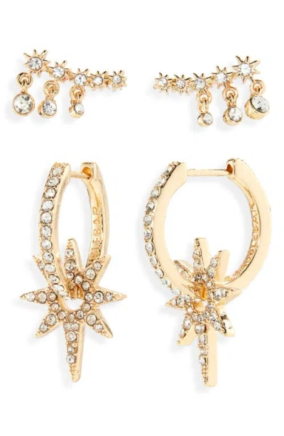 BAUBLEBAR BAUBLEBAR PORTIA SET OF 2 EAR CRAWLERS & HOOP EARRINGS