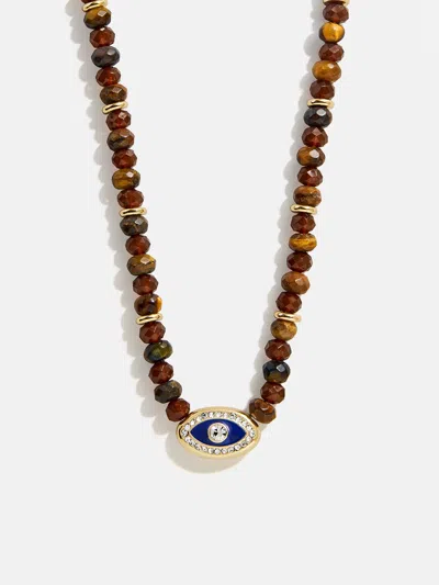 Baublebar Positive View Semi-precious Evil Eye Necklace In Multi