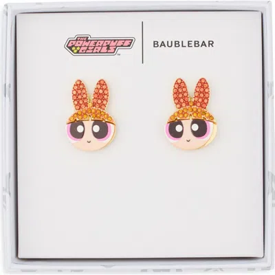 Baublebar Powerpuff Girls™ Blossom Stud Earrings In Multi