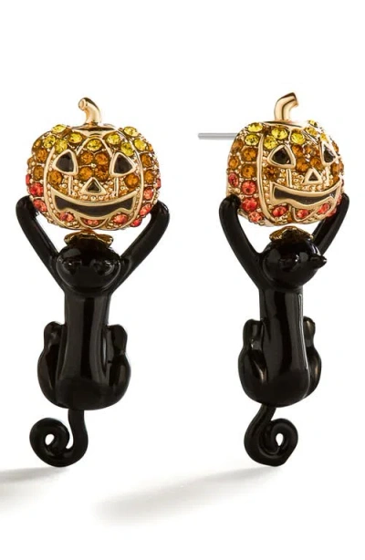 Baublebar Purranormal Activity Cat Drop Earrings In Black