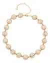 Baublebar Nessa Crystal Orb Station Statement Necklace In Transparent