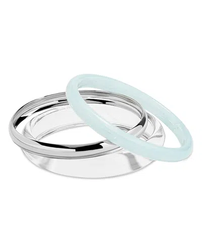 Baublebar Raven Bangle Bracelet Set In Metallic