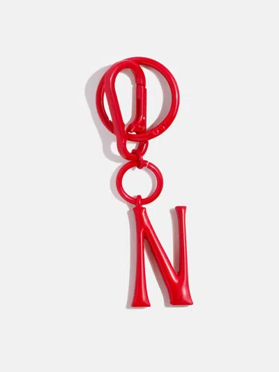 Baublebar Red Initial Enamel Bag Charm
