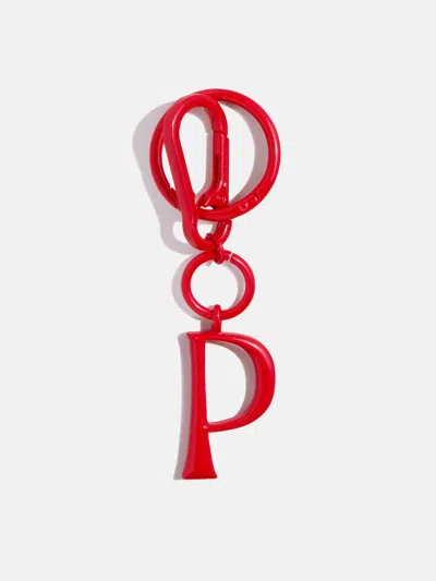 Baublebar Red Initial Enamel Bag Charm