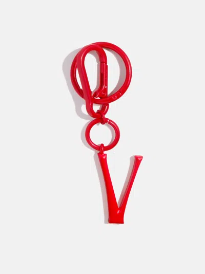Baublebar Red Initial Enamel Bag Charm