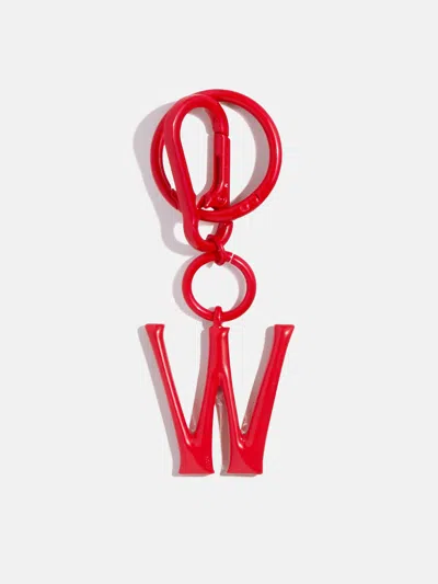 Baublebar Red Initial Enamel Bag Charm