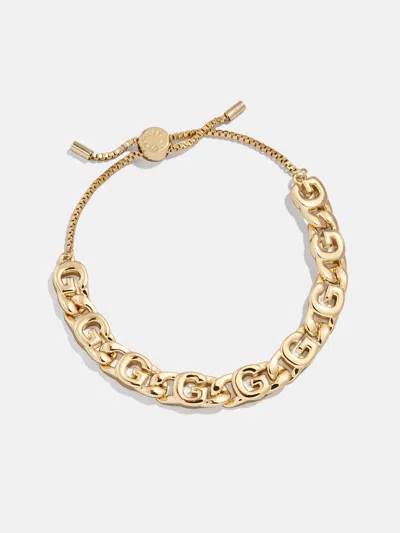 Baublebar Repeating Initial Bracelet In Gold