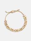 Baublebar Repeating Initial Bracelet In Gold