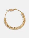 Baublebar Repeating Initial Bracelet In Gold