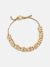 Baublebar Repeating Initial Bracelet In Gold