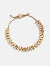 Baublebar Repeating Initial Bracelet In Gold