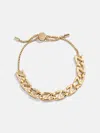 Baublebar Repeating Initial Bracelet In Gold