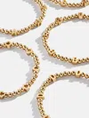 Baublebar Repeating Initial Pisa Bracelet In Gold
