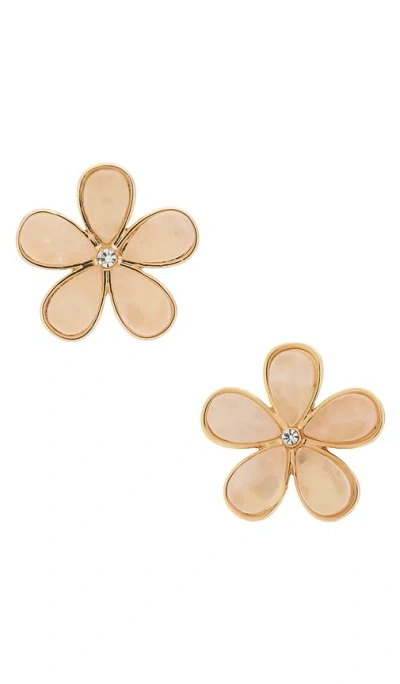 Baublebar Resin Flower Earring In Gold
