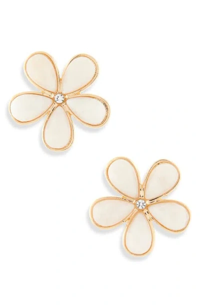 Baublebar Resin Flower Stud Earrings