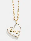 Baublebar Reversible 18k Gold Custom Heart Necklace