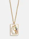 Baublebar Reversible 18k Gold Zodiac Pendant Necklace
