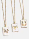 Baublebar Reversible 18k Gold Zodiac Pendant Necklace