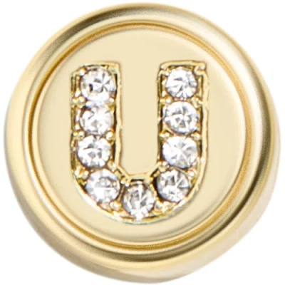 Baublebar Round Hinge Letter Bead In Gold
