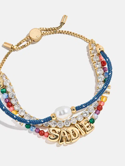 Baublebar Rowan Semi-precious Custom Layered Bracelet In Multi