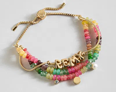 Baublebar Rowan Semi-precious Custom Layered Bracelet In Blue