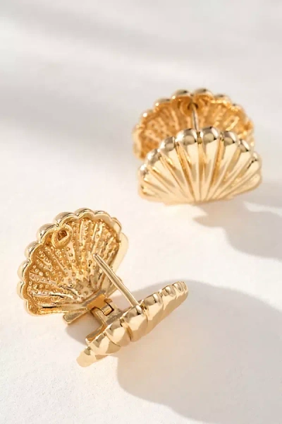 Baublebar Sandy Shell Earrings, Set Of 2 In Gold