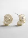 Baublebar Santana Shell Statement Stud Earrings In Gold