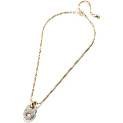 Baublebar Scarlett Reversible Pendant Necklace In Clear