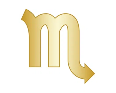 Baublebar Scorpio Mini Zodiac Icon In Gold