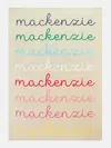 Baublebar Script Ombre Name Custom Blanket
