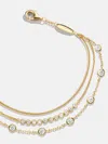 Baublebar Selene 18k Gold Layered Bracelet In Gold