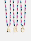 Baublebar Semi-precious Block Initial Necklace