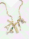 Baublebar Semi-precious Cluster Charm Necklace