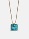 Baublebar Semi-precious Zodiac Pendant Necklace In Gold