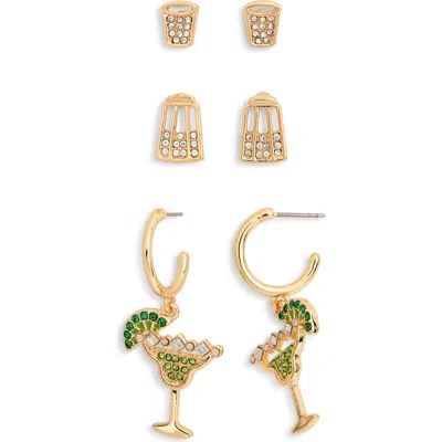 Baublebar Set Of 3 Margarita Earrings