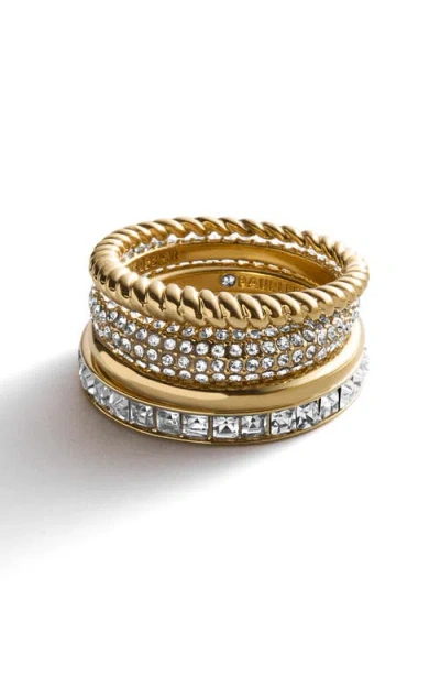 Baublebar Set Of 4 Essential Stackable Rings