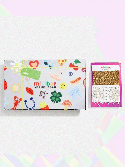 Baublebar Shoelace & Shoe Charm Surprise Gift Set In Multi