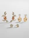 Baublebar Shore Thing Earring Set In Gold