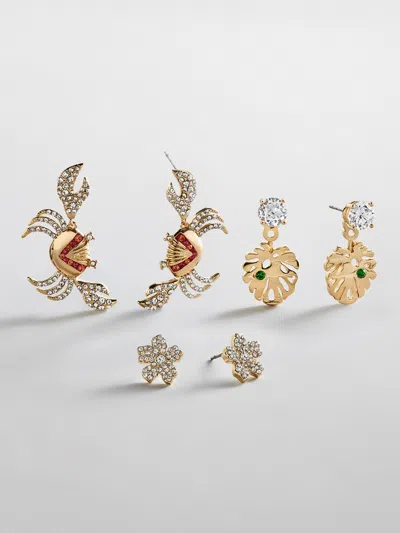 Baublebar Shore Thing Earring Set In Gold