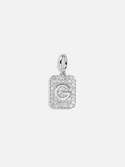 Baublebar Silver Block Pave Cluster Charm