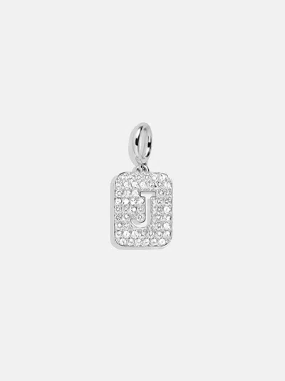 Baublebar Silver Block Pave Cluster Charm