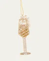 Baublebar Sip Sip Hooray Christmas Ornament In Gold
