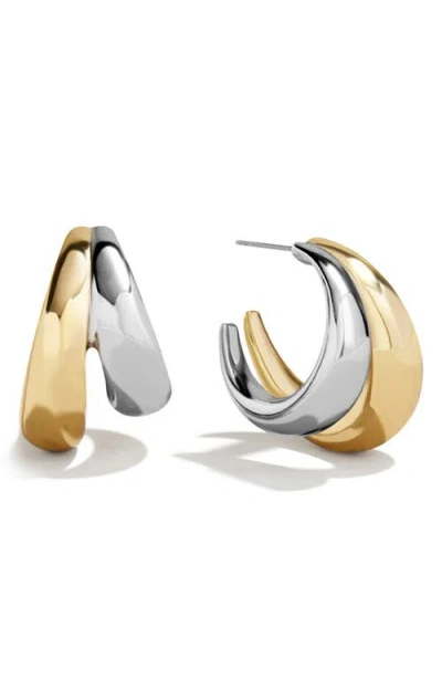 Baublebar Sloane Hoop Earrings In Gold