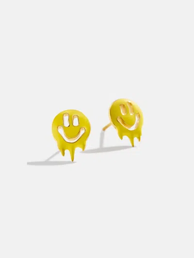 Baublebar Smile Drip 18k Gold Kids' Earrings
