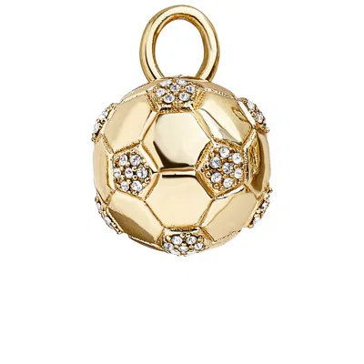 Baublebar Soccer Cluster Charm In Gold