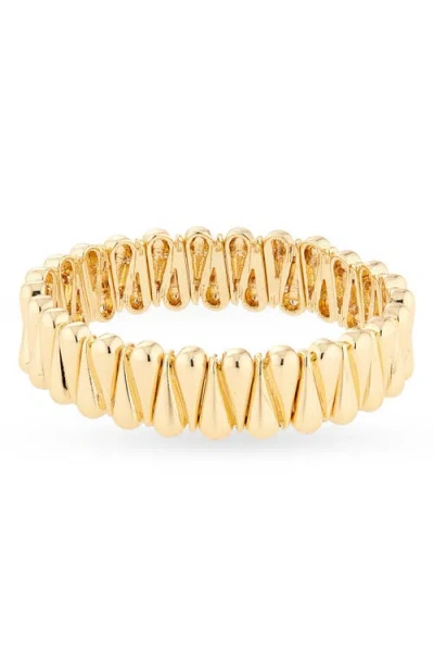 Baublebar Soft Drop Stretch Bracelet In Gold